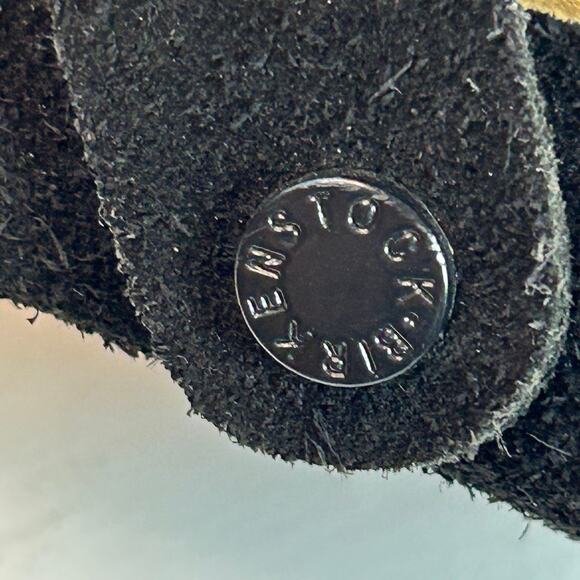 Birkenstock men's boston black suede soft foot bed mediuim/narrow width EU 44 - Picture 4 of 9